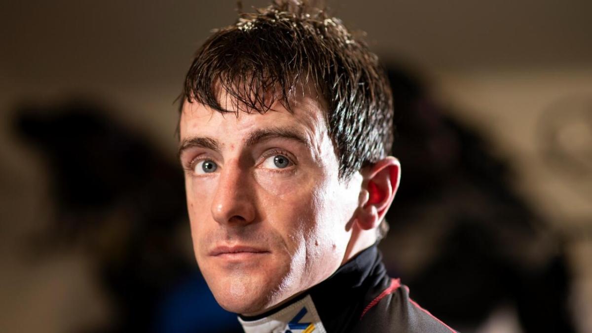Champion jockey Brian Hughes 